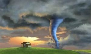 梦到龙卷风(梦到龙卷风躲在屋里)-命理之家