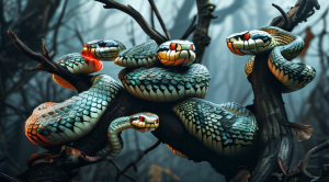 梦见很多蛇_周公解梦大全