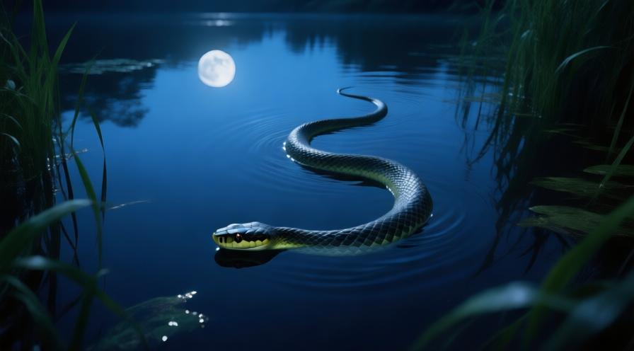 梦见蛇在水里
