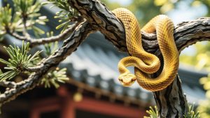 梦见黄蛇_周公解梦大全