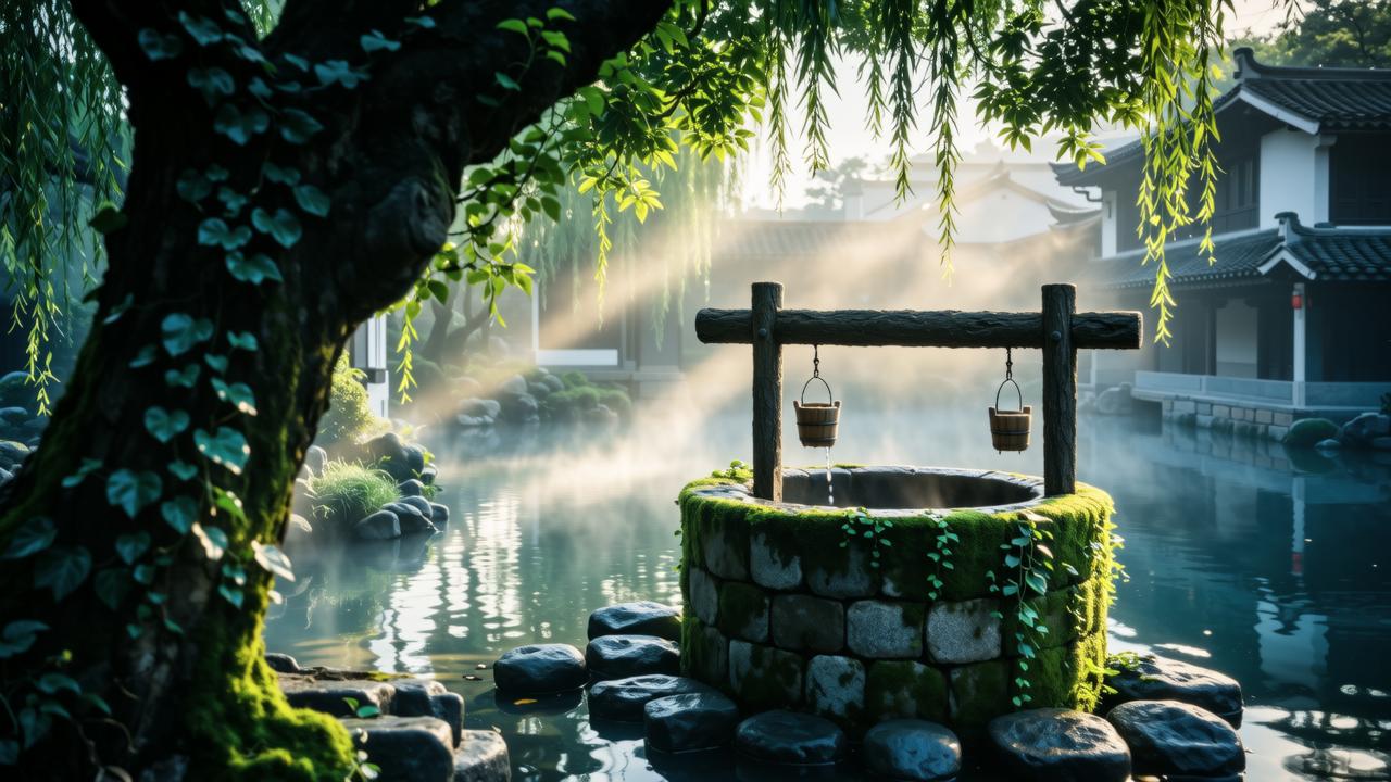 梦见井